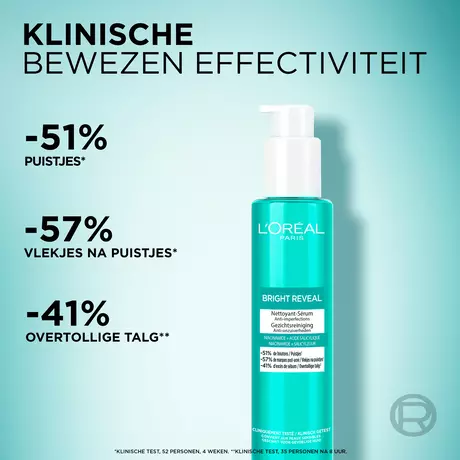 L'Oréal Paris Bright Reveal Gezichtsreiniger met Niacinamide 150 ML