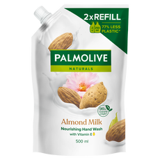 Palmolive Naturals Melk & Amandel Handzeep Navulzak 500 ML