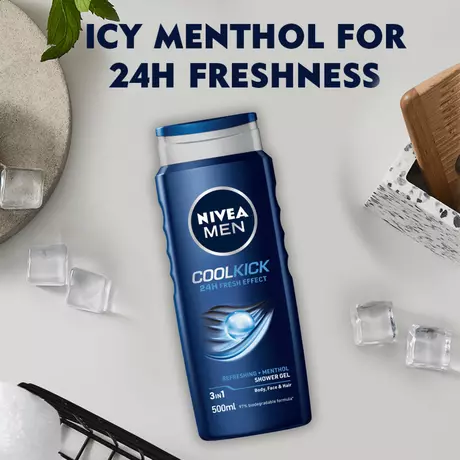 NIVEA MEN Cool Kick Douchegel 500 ML
