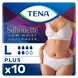 TENA Silhouette Plus Low Waist Wegwerpbroekjes Wit L 10 stuks