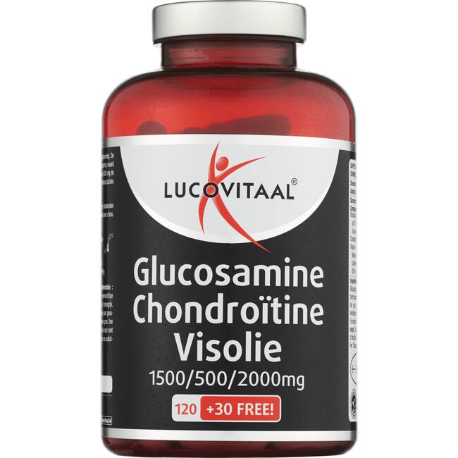 Lucovitaal Glucosamine Chondroïtine Visolie Capsules