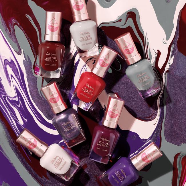 Sally Hansen Color Therapy Nagellak - Bordeaux - 372 Rise and Wine