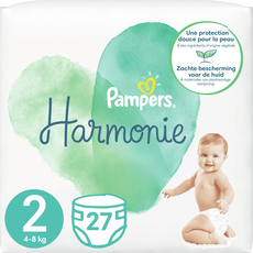 Pampers Harmonie Maat 2 27 Luiers 4KG-8KG