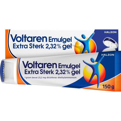 Voltaren Emulgel Extra Sterk 2,32% (diclofenac) 150gr bij Spier- of Gewrichtspijn