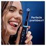 Oral-B iO Radiant White Opzetborstels Zwart 4 Stuks