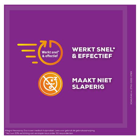 Allegra Neusspray Duo Flacon 15 ML