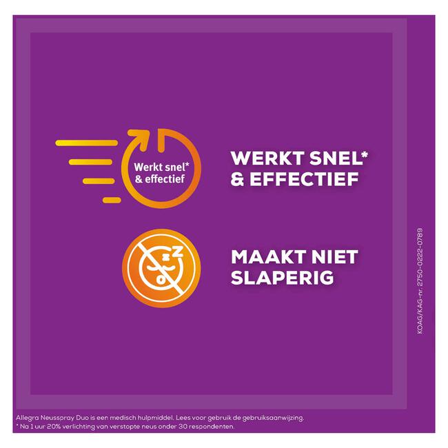 Allegra Neusspray Duo Flacon 15 ML