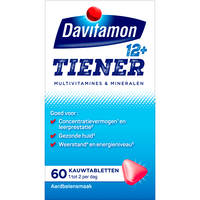 Davitamon Multi 12+ Kauwvitamines Aardbei 60 Stuks