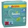 Pampers Fresh Clean Billendoekjes 4 Verpakkingen 208 Stuks