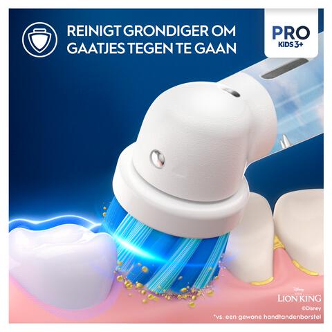 Oral-B Pro Kids 3+ Lion King Elektrische Tandenborstel 