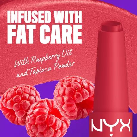 NYX Professional Make Up Fat Matte Lipstick 10 Flamingo Feather Roze