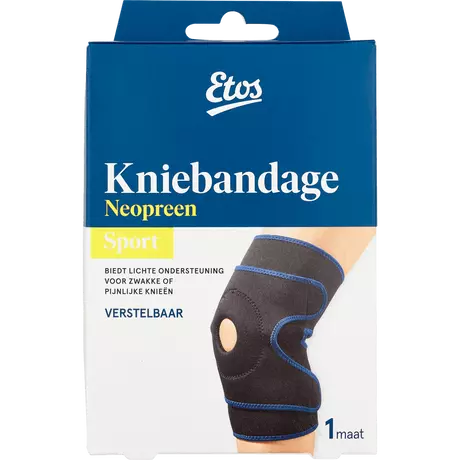 Etos Kniebandage Zwart