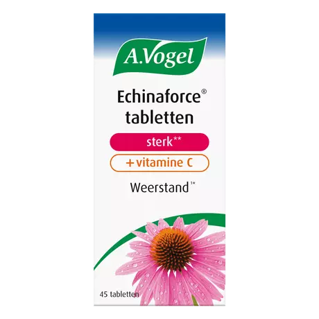 A.Vogel Echinaforce Sterk** + Vitamine C Weerstand1* Tabletten 45 stuks
