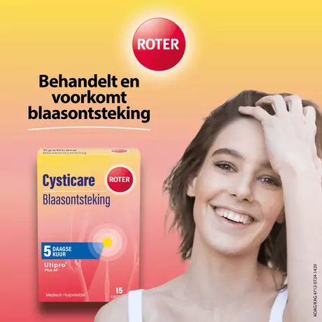 Roter Cysticare Tabletten 15 stuks 