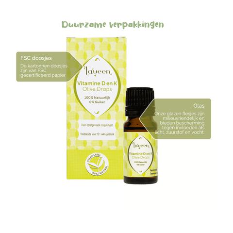 Laveen Olive Drops Vitamine D en K