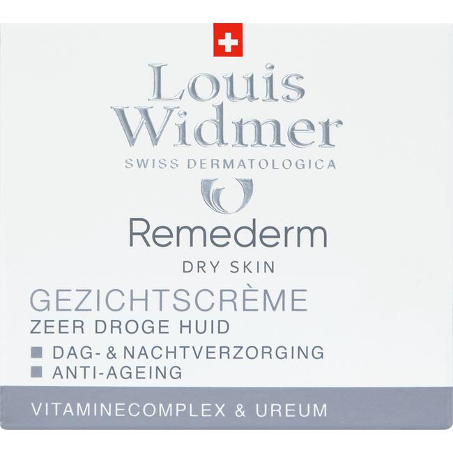 Louis Widmer Remederm Dry Skin Gezichtscrème Licht Geparfumeerd 50 ML