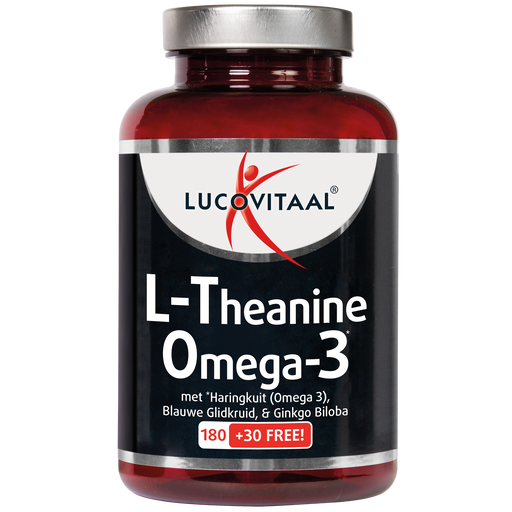 Lucovitaal L-Theanine Omega-3 Capsules 210 stuks