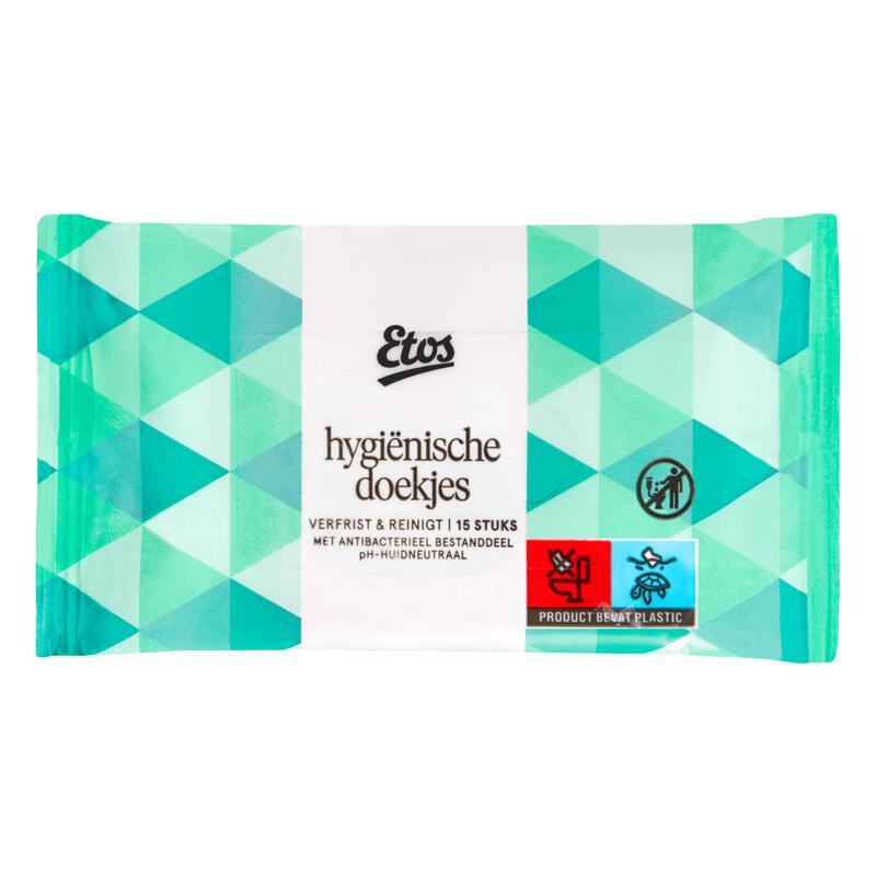 Etos Hygiënische Doekjes 15 stuks