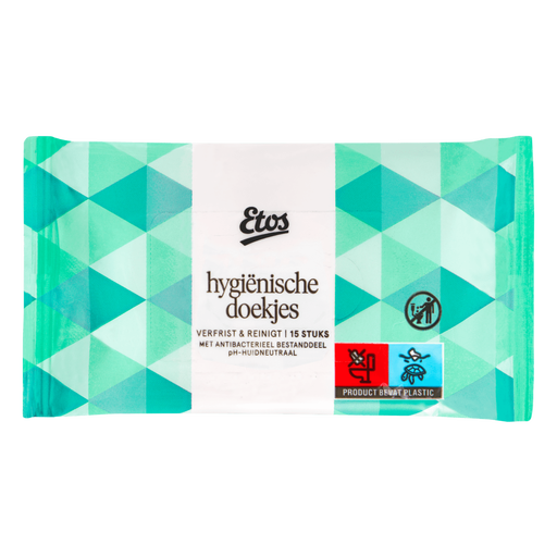 Etos Hygiënische Doekjes 15 stuks