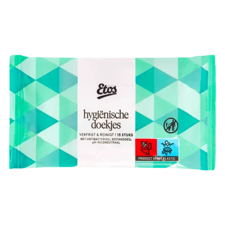 Etos Hygiënische Doekjes 15 stuks