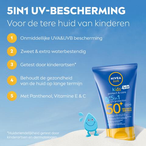 NIVEA SUN Kids Pocket Size Zonnebrand SPF 50+ 50 ML