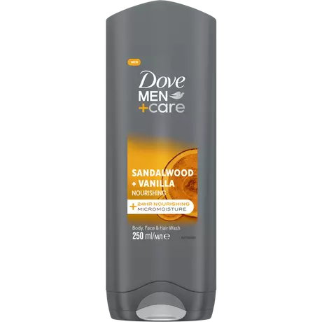 Dove Men+Care Sandalwood+Vanilla Douchegel 250 ML