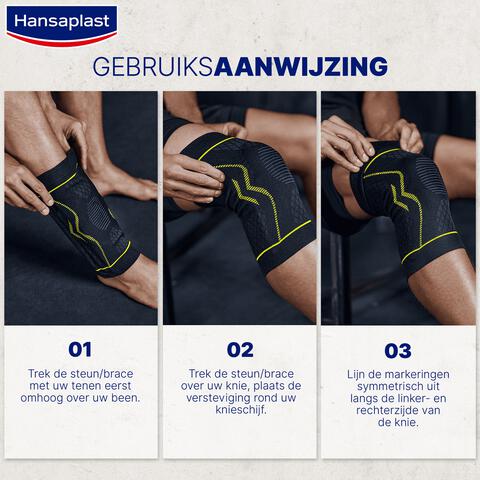 Hansaplast Sport Performance Knie-Bandage S/M