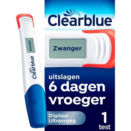 Clearblue Zwangerschapstest Digitaal Ultravroeg 1 Stuk