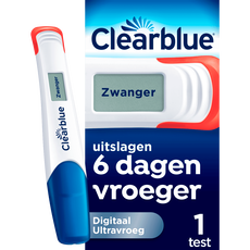 Clearblue Zwangerschapstest Digitaal Ultravroeg 1 Stuk