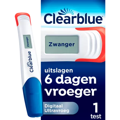 Clearblue Zwangerschapstest Digitaal Ultravroeg 1 stuk