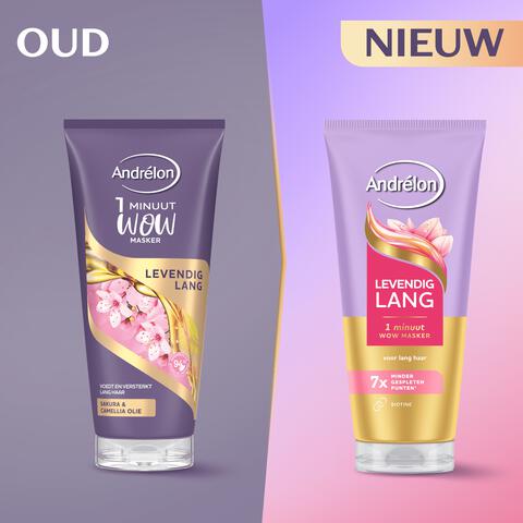 Andrélon Levendig Lang 1 min Masker 180 ML