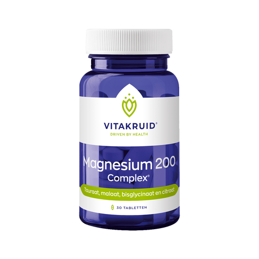 Vitakruid Magnesium 200 Complex Tabletten 30 stuks