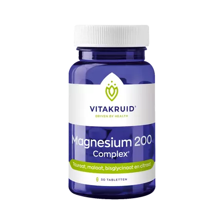 Vitakruid Magnesium 200 Complex Tabletten 30 stuks