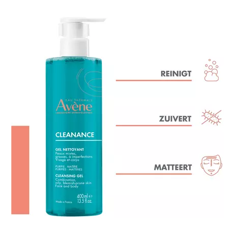 Avène Cleanance Reinigende Gel 400 ML