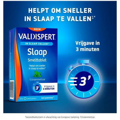 Valdispert Slaap 30 smelttabletten