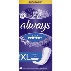Always Daily Protect Inlegkruisjes Extra Long 42 Stuks