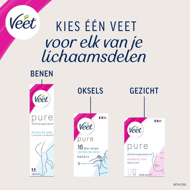 Veet Minima Ontharingscreme Gevoelige Huid 400 ML