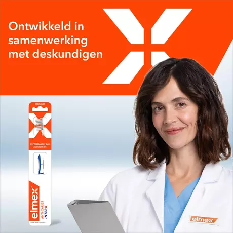 Elmex® Anti-Cariës InterX Tandenborstel 