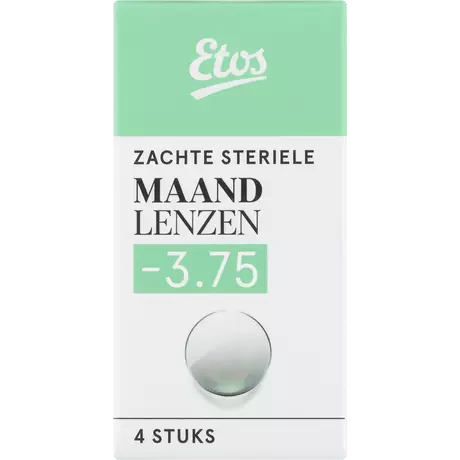 Etos Zachte Maandlenzen -3.75 4 stuks