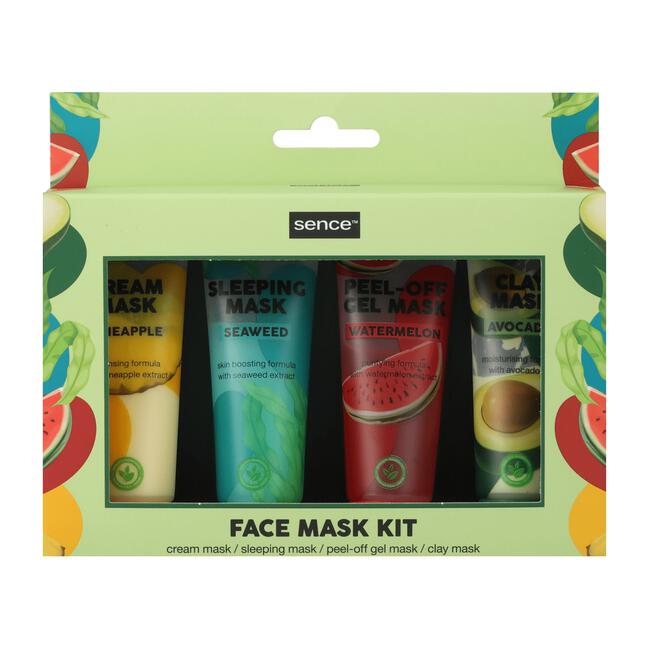 Sence Collection Giftset 4pcs Facial Mask 20gr Planet Love