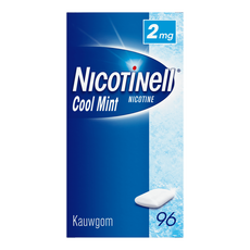 Nicotinell Kauwgom Cool Mint 2mg Stoppen met Roken 96 stuks