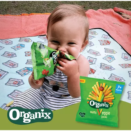 Organix Bio Veggie Groente Sticks 7+ Maanden 15 gram