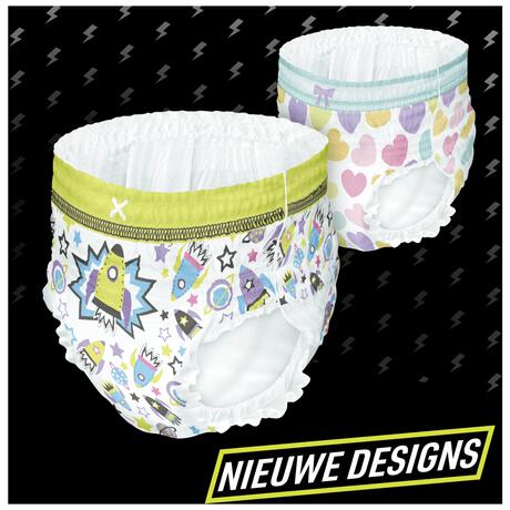 Ninjamas Pants Luierbroekjes Jongen Maat 7 4-7 Jaar 10 Stuks