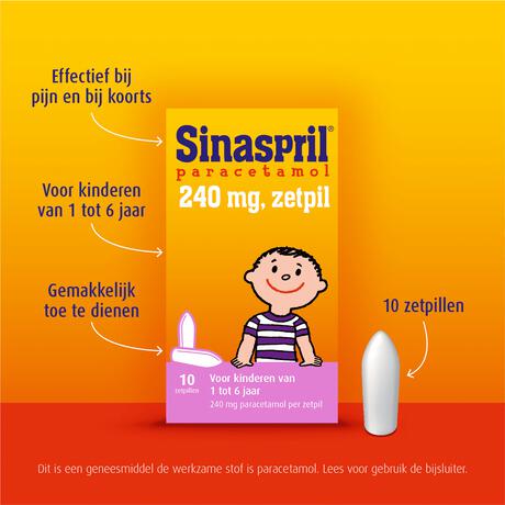 Sinaspril Zetpillen 240 mg