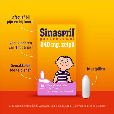 Sinaspril Zetpillen 240 mg