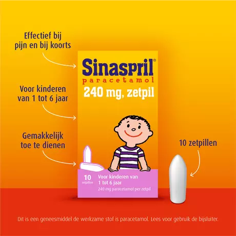 Sinaspril Zetpillen 240 MG