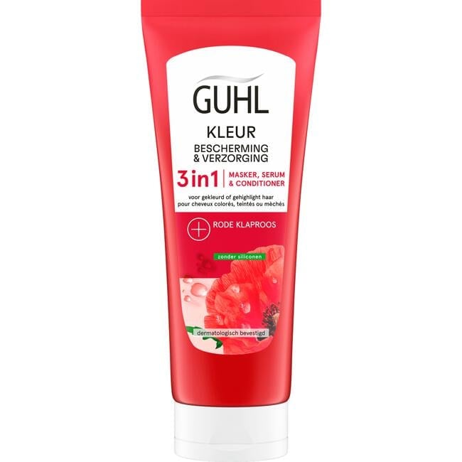 Guhl Kleur Bescherming Verzorging 3-in-1 Conditioner Masker en Serum 200ML