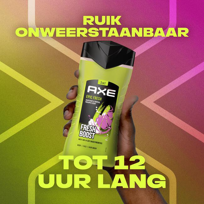 Axe Epic Fresh 3-in-1 Douchegel 250 ML