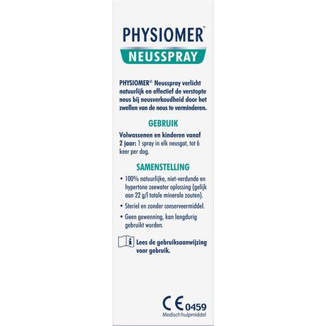 Physiomer Neusspray 100% Natuurlijk 20 ML