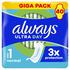 Always Maandverband Ultra Day Normal Giga Pack 40 stuks